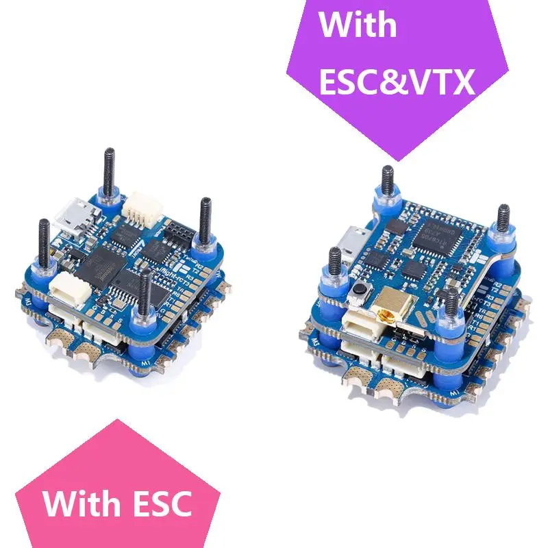 

iFlight SucceX mini F7 TwinG V3 F722 Flight Controller & 35A 2-6S DSHOT1200 ESC & pit/25/100/200/500 VTX for RC FPV Drone Parts