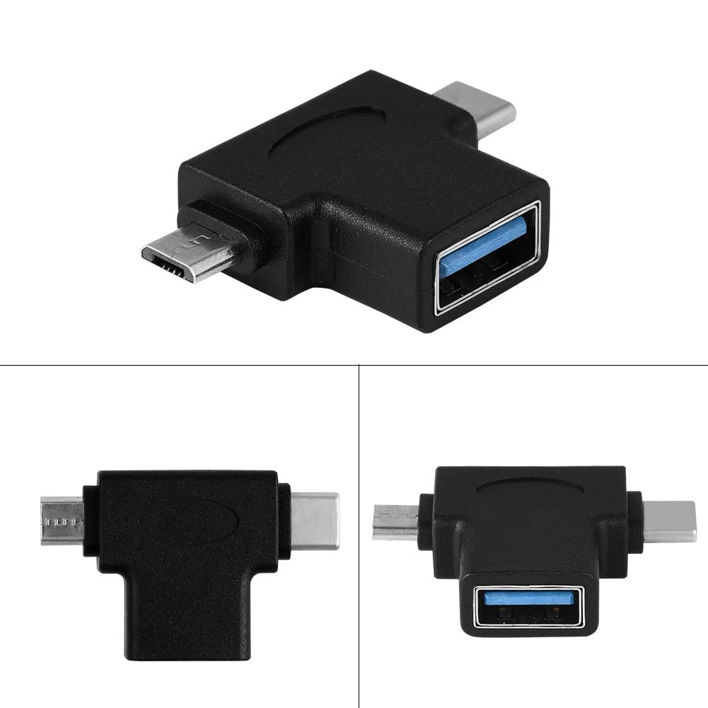1 USB 3 Micro USB 2 адаптер мини 1 в женщина до 0 usb type-C Мужской конвертер