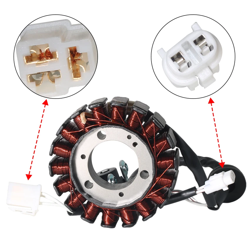 

Motorcycle Generator Stator Coil Comp For Yamaha XC125SR Cygnus X 125 2016-2017 YW125 ZUMA 125 BWS125 2JS-H1410-10 2JS-H1410-30