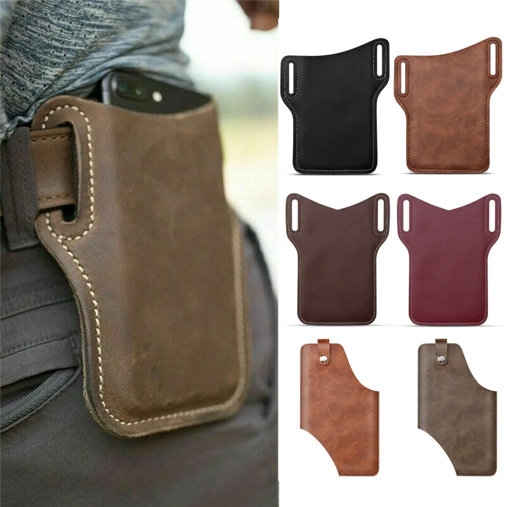 Sac Pour Telephone Portable Pochette De Ceinture Pour Hommes, Sac