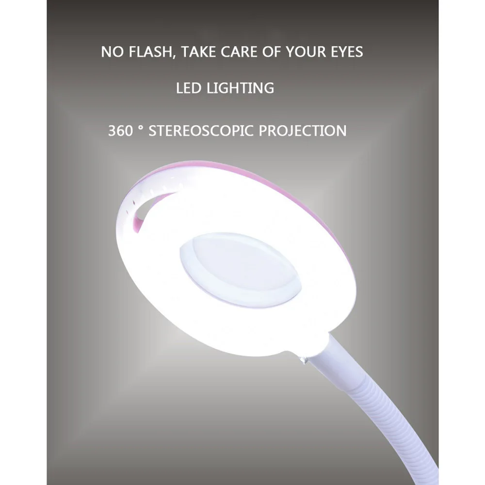  Professional LED Beauty Tattoo Lamp Shadowless 16 Times Magnifying Glass Cold Light Nail Beauty Eye - 4000418242313