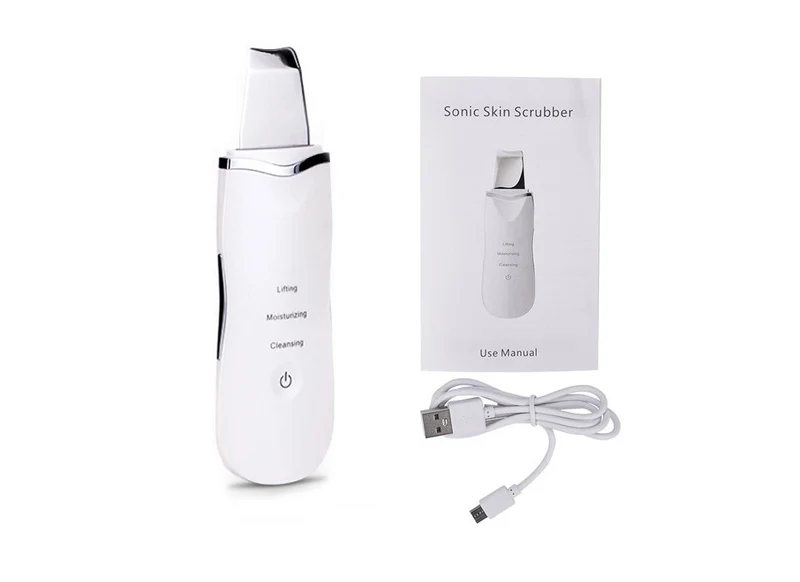 Ultrasonic Face Peel Deep Face Cleaning Machine Skin Scrubber Remove Dirt Blackhead Reduce Wrinkles and Spots Facial Lifting 7
