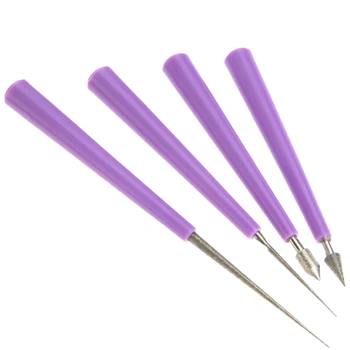 

4Pcs Diamond Tipped Bead Reamer Beading Hole Enlarger Tool for Diy Handmade Jewelry Tool
