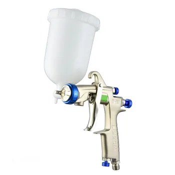 

Japan quality W-101 Gravity Spray Gun 1.3mm Plastic 400cc Cup Hand Manual Sprayer Air Spray Gun 2019 New