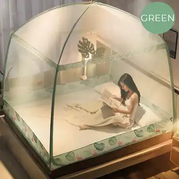 

Tent Three-door Mosquito Net Freestand Bed Mosquito For Adult Bed Summer Insect Repellent Mosquito Net Tent Mesh Netting For Bed
