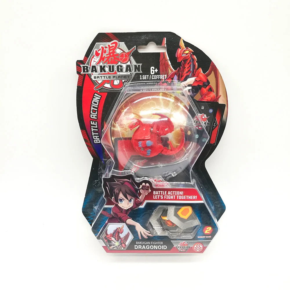 TAKARA TOMY, битва, планета, игрушки, мяч, драконий поединок, поединок, стартовый пакет, Spining Top BAKUGAN, игрушки для детей, подарки на год - Цвет: red b