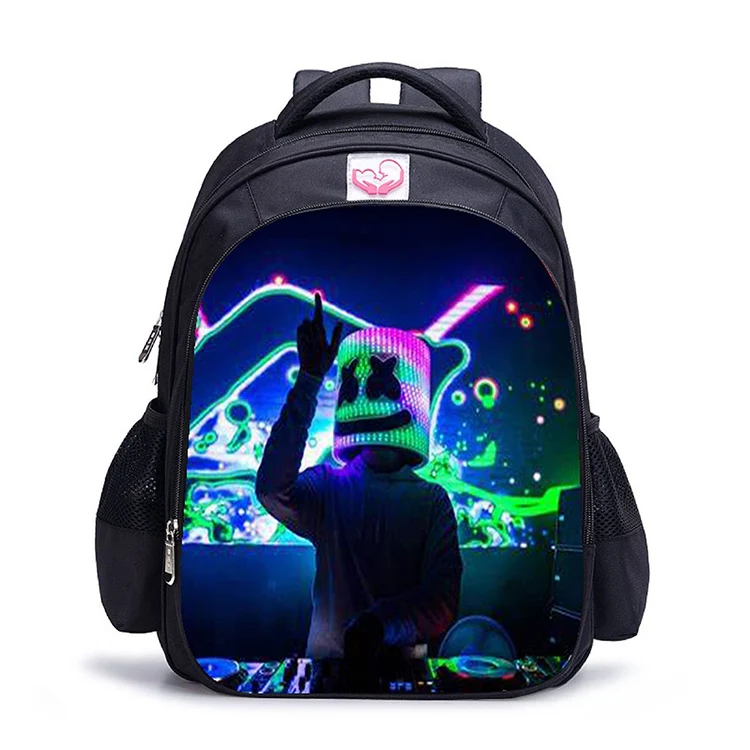 LUOBIWANG DJ Marshmellow рюкзак для школы подростков девочек и мальчиков водонепроницаемые школьные сумки для детей Mochila - Цвет: big11