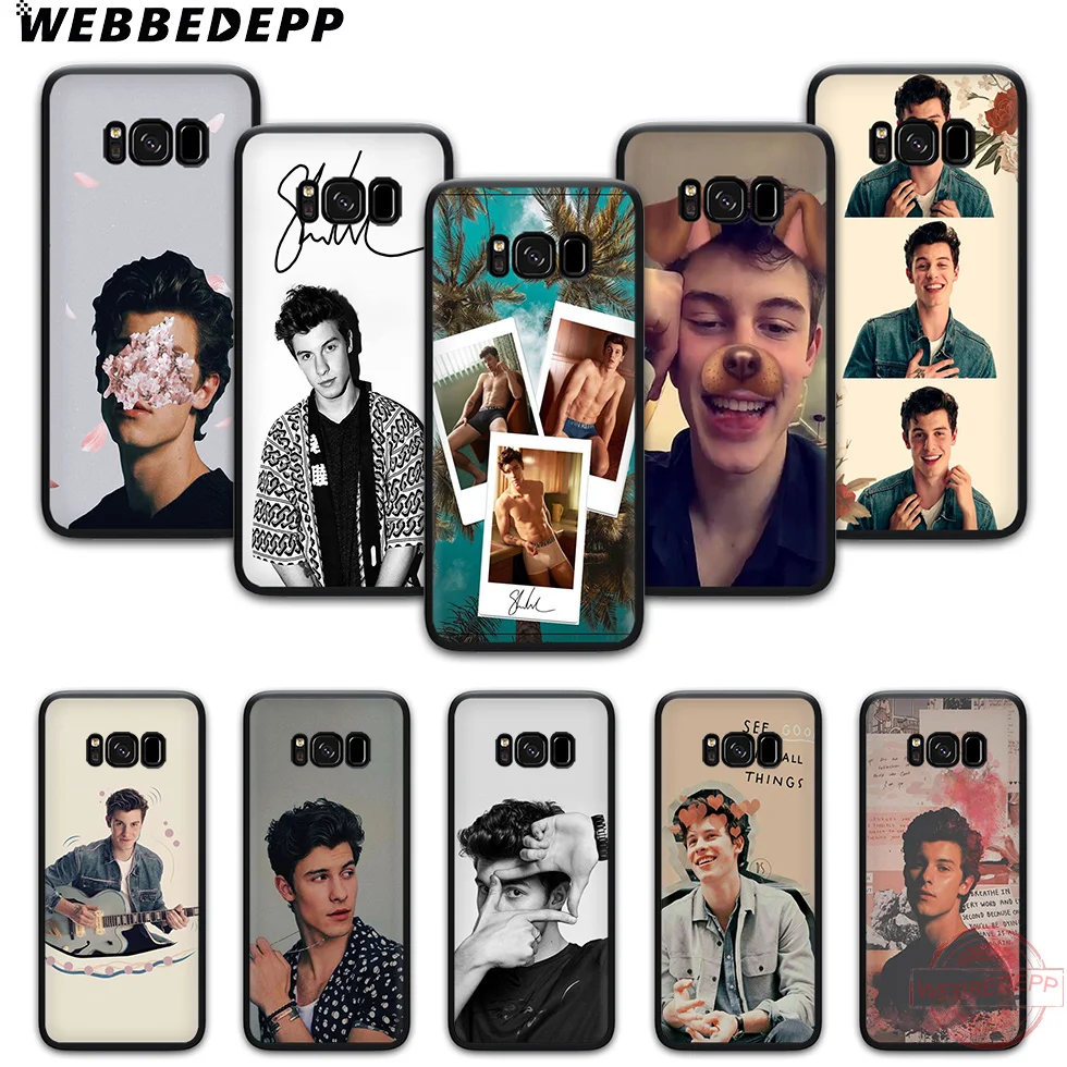 WEBBEDEPP Fondos Shawn Mendes Soft Phone Case for Samsung S6 S7 Edge S8 S9 S10 Plus J4 J6 J7 J8 Note8 9 10 |