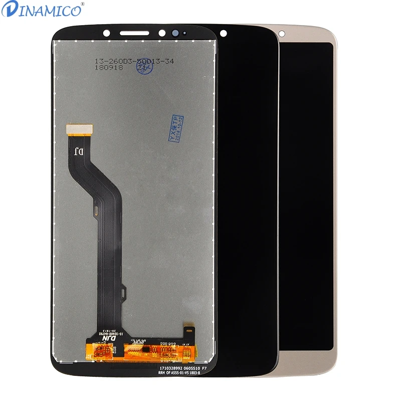 Dinamico 6,0 дюймов XT1924 lcd для Moto E5 Plus lcd кодирующий преобразователь сенсорного экрана в сборе для MotoRola E Plus 5th Gen