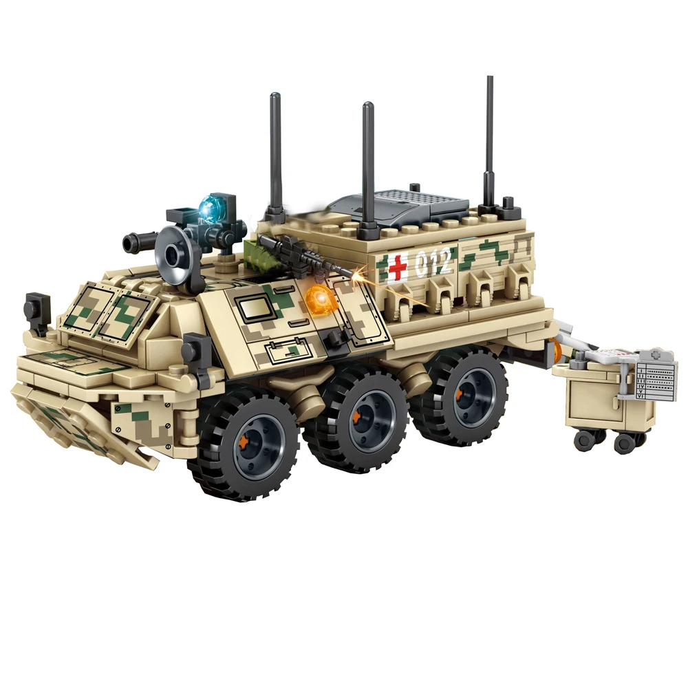 

2019 World War 2 WW2 Soldiers Tank Armored Vehicle Military SWAT Army Model Building Blocks Bricks Kids Toys Juguetes Xmas Gift