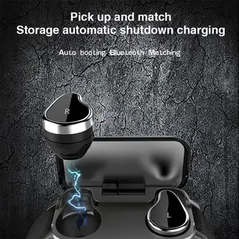 

Dual Function T89 Bluetooth Earphone Smart Bracelet for IOS Android Phone Heart Rate Blood Pressure Fitness Tracker Smart Watch