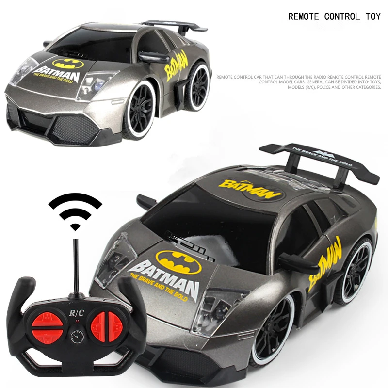 

Discount SuperHero 4CH Remote Control RC Car Batman RC Toys Simulation Model Toy Car