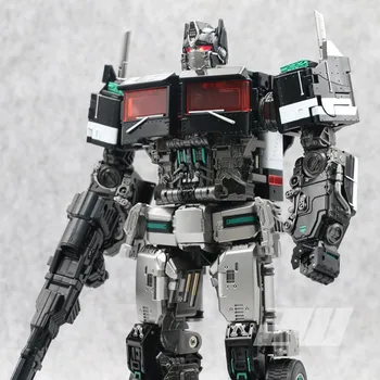 

Transformers Toy Black Mamba Oyi Dark Saixing Commander Ls-13b Enlarged Version of External Column 30cm Transformer/Robot