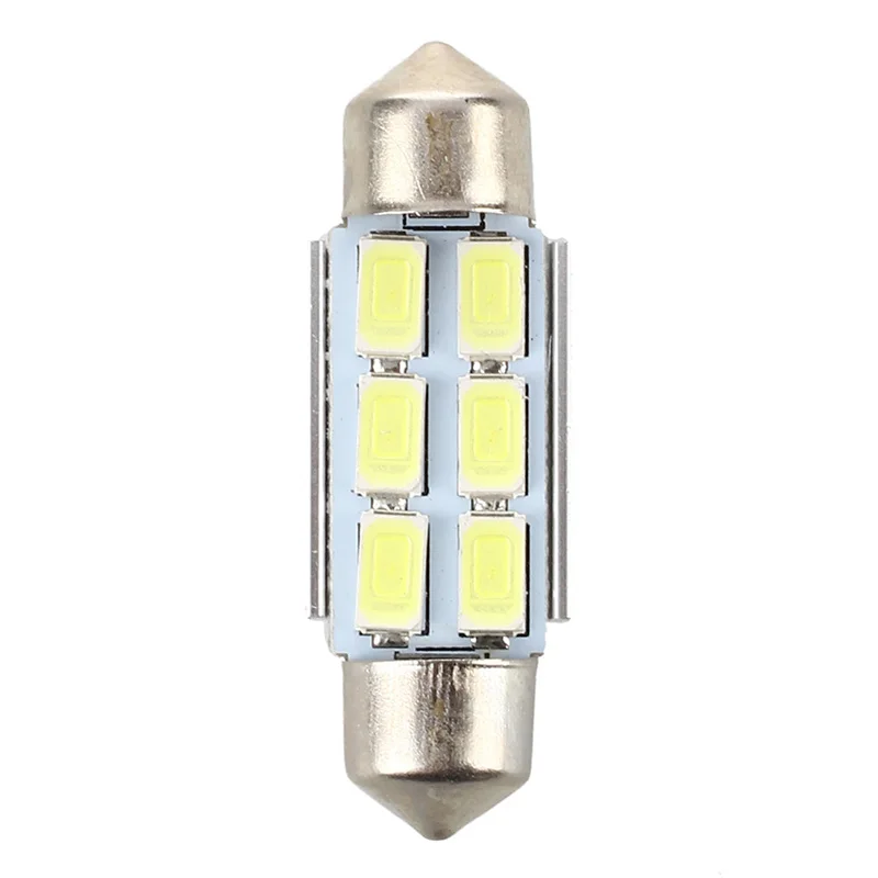 2x36 мм 6 5630 SMD СВЕТОДИОДНЫЙ lumiline лампа освещение салона 3 Вт 185LM 6500K | Автомобили и