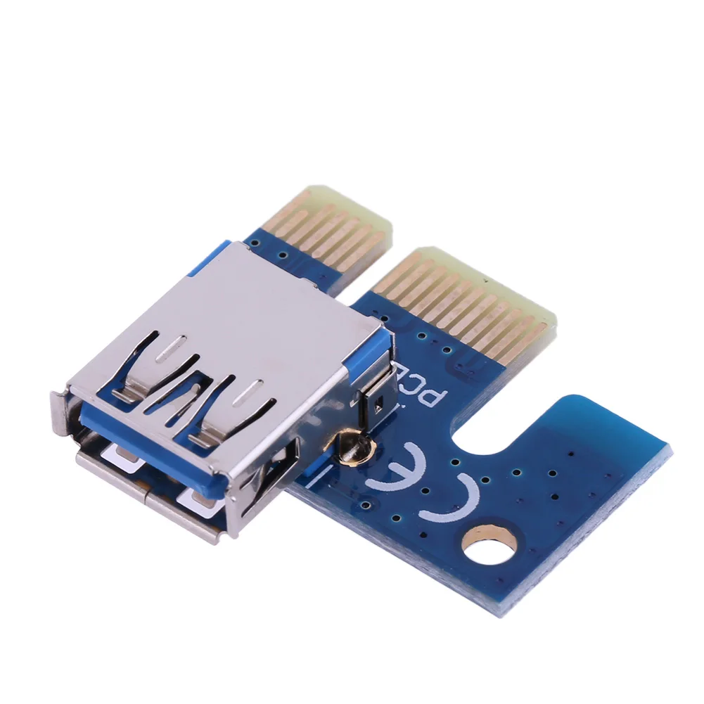 미니 PCI-E 확장 라인 카드 어댑터 USB 3.0 PCI-E 1X  16X 그래픽 확장 케이블 (PC 컴퓨터 확장 케이블 공급 용)
