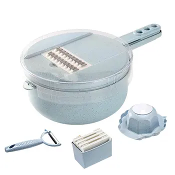 

Adjustable Vegetable Chopper Kitchen Cutter Cheese Grater Shredder For Onion Potato Julienne Slicer Low Carb Meals Food Dicer