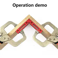 1/2 шт алюминиевый сплав крепежный блок деревообрабатывающий квадратный 90 градусов позиционирование высота правитель правый угол зажим рамка l-образный инструмент
