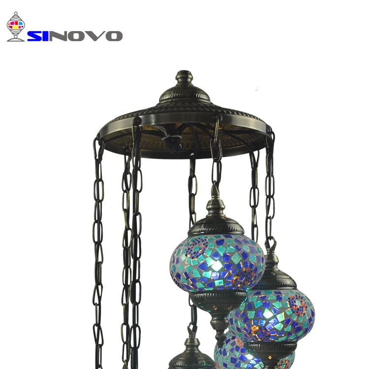 

Hot Sales Modern Home Decoration Lighting Mosaic Glass Pendant Lamp Hanging Lamp luminaire suspendu