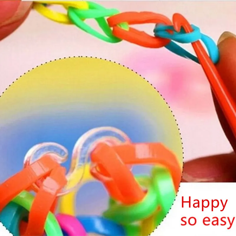 600 шт DIY Резиновые ткацкие браслеты gomas para hacer детские подарочные браслеты для девочек Детские аксессуары ювелирные изделия