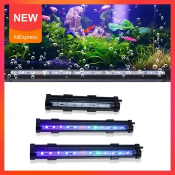 

EU Plug RGB Remote Aquarium Light Fish Tank Waterproof 5050 SMD LED Light Bar Aquatic Lamp Submersible 15 / 25.5 / 35 CM