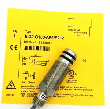 

BID2-G180-AP6-H1141/S212 Proximity Switch Sensor New High-Quality