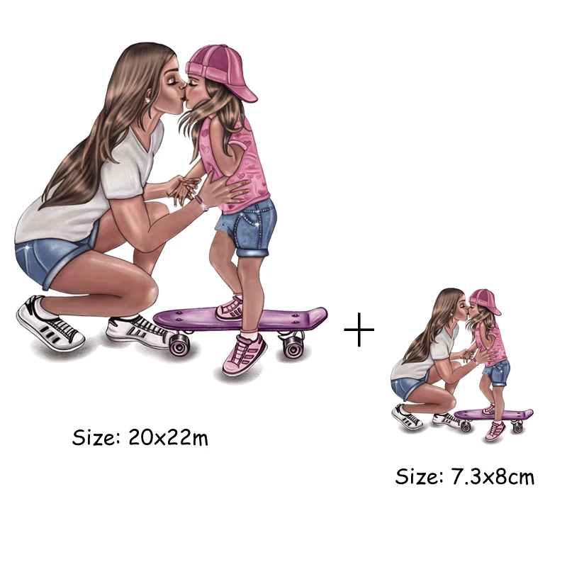 DIY Heat Transfer Patches Mom Girl Boy Printing Patches On Clothes Super Mom Dad Queen Stickers On T-shirt Dresses Jeans DIY Heat Transfer Patches Mom Girl Boy Printing Patches On Clothes Super Mom Dad Queen Stickers On T-shirt Dresses Jeans