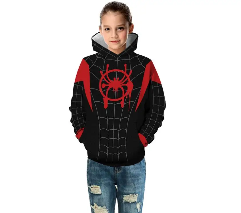 Promotion Jacket The Avengers Spiderman Captain America Iron Man Sweatshirt Autumn Quantum Warfare Hoodies Coats For 4-13y