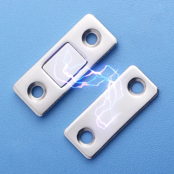 

2 Pieces/Set Magnetic Magnet Door Suction Hidden Cabinet Door Closer With Screw Fixing Wall Cabinet Cabinet Furniture Hardware