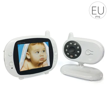 

Wireless Video Baby Security Camera 3.5 inch LCD Digital Baby Nursing Night Vision Temperature Display 2-way Talk Baby Camera