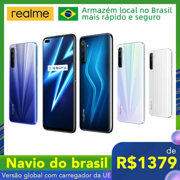 Перейти на Алиэкспресс и купить Доставка из бразилии!-realme 6 Pro 8 ГБ 128 ГБ/realme 6 4 Гб 128 ГБ/realme 6 8 Гб 128 ГБ/realme 6i 4 Гб 128 ГБ быстрее и безопаснее