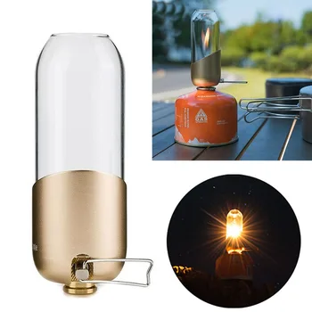 

Outdoor Lantern Camping Gas Butane Light Tent Lamp Hiking Torch Gadget Portable