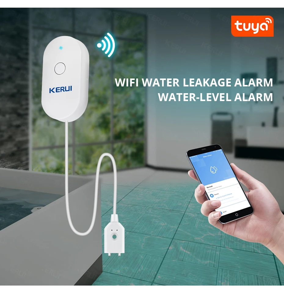 KERUI W181 WIFI GSM Home Burglar Security Alarm System - Door Window Sensor - Motion Detector (Burglar Alarm Control Panel) -Tuya App Support 9 H82ae3553fea0401db7bb3e2bad3cd082D