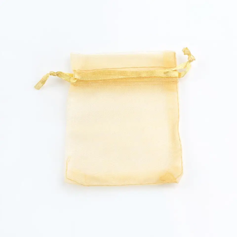 100 Sacchetti Regalo In Organza - 5x7 A 13x18 Cm Per Matrimoni, Gioielli, Bomboniere