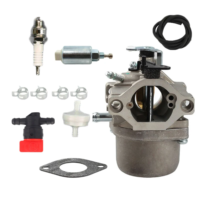 

New Hot Carburetor Fuel Filter Kit For Briggs & Stratton 799728 499161 496592 494502 494 High Quality Production Tool