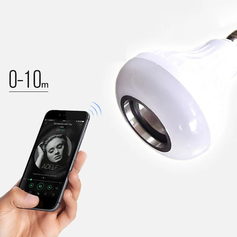 Новинка 15 Вт Bluetooth умная лампа светодиодный 5 Вт 10 Вт RGB волшебная лампа E27 светильник для изменения цвета умный дом светильник ing совместимый с IOS/Android