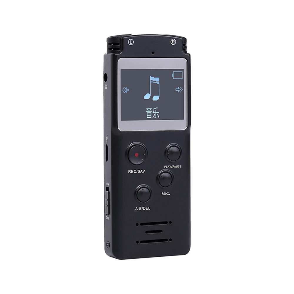 Newest Sk-501 8GB/16GB Noise Reduction Professional HD 1536KBPS Recording Pen Mp3 Professional WAV/ MP3 Format