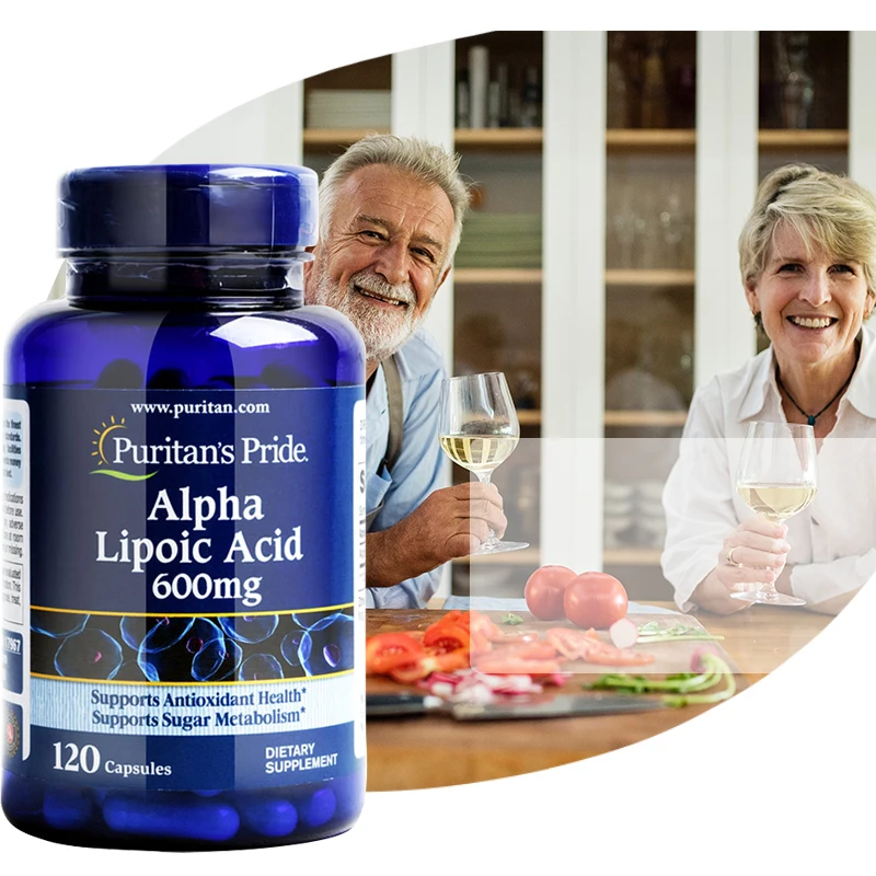 

Free Shipping Alpha Lipoic Acid 600 mg 120 pcs