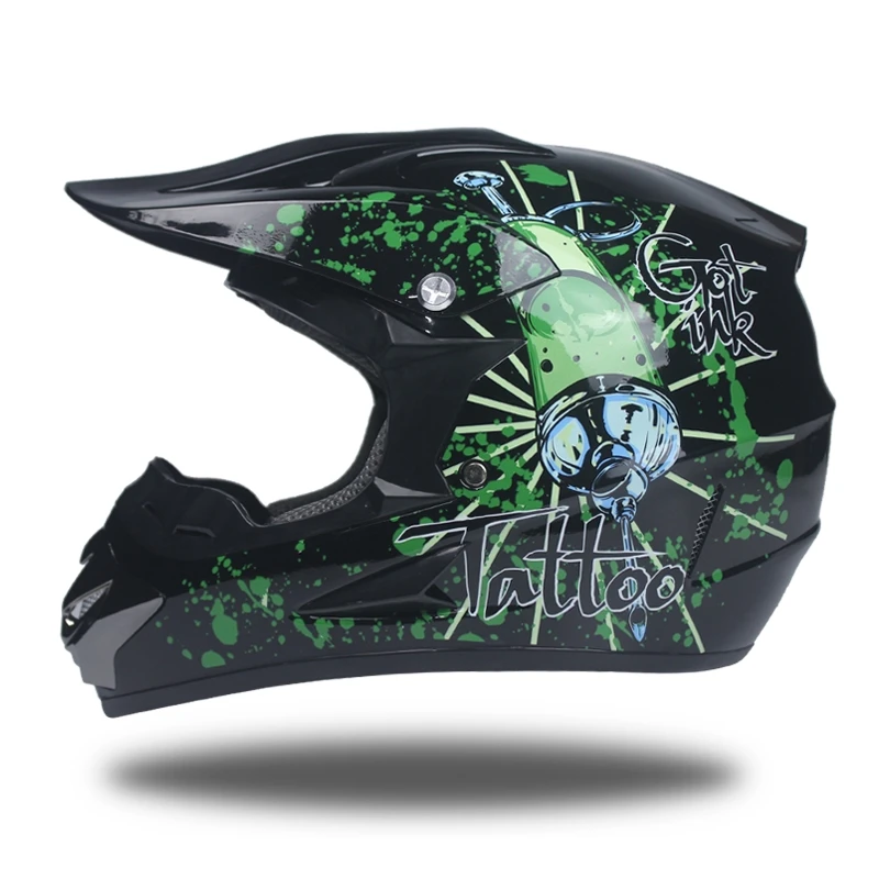 MSUEFKD Лидер продаж мотокросс шлем ATV мотоциклетный шлем Para Moto Casco внедорожные грязи Горные Шлем для езды на мотоцикле, в горошек - Цвет: 9