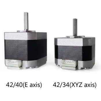 

42/34 42/40 42 Stepper Motor XYZ Axis E Axis Low Noise Uniform Rotate Speed Drive Motor for 3D Printer