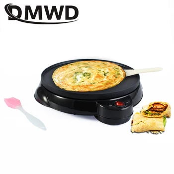 

DMWD Non-stick Crepe Maker Electric Pizza Baking Pan Pancake Cooker Hot Plate Teppanyaki Spring Roll Breakfast Machine 220V-240V