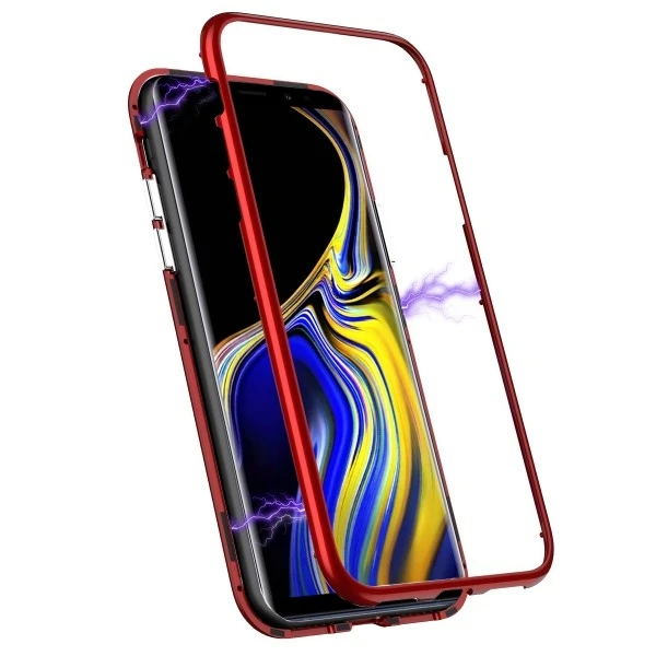Samsung Galaxy Note 9 Custodia Magnetica Anteriore E Posteriore-3 Colori
