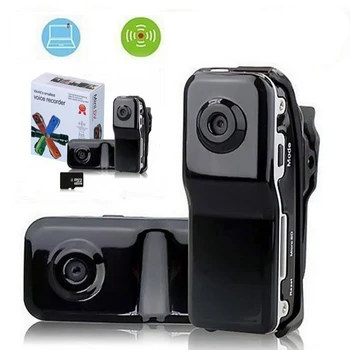 

Gosear Mini HD DVR DV Video Camera Portable Recorder Webcam Camcorder with Sound Control Mic Travel Hiking Sport Camera Photo