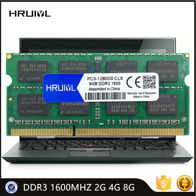 HRUIYL оперативная память для ноутбука DDR3 1600 МГц 2G 4G 8G Sd ОЗУ PC3 12800S 1 5 в 240 Pin