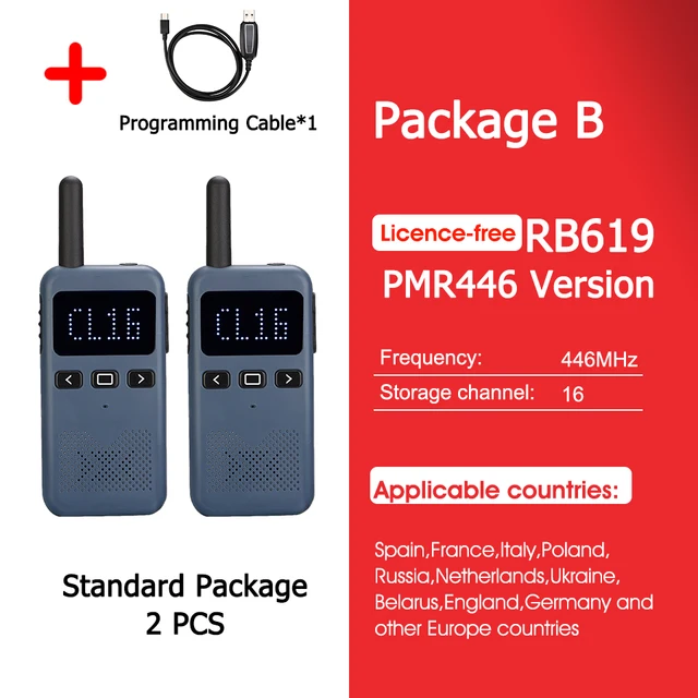 2 Pezzi, Bianco 16 Canali 10 Call Tone Radio a 2 Vie per Esterno Batteria Ricaricabile 3AA Retevis RT649B Walkie Talkie Torcia a LED CTCSS/DCS VOX Mani Libere PMR446 Licenza-libero 2 Pezzi, Bianco 16 Canali 10 Call Tone Radio a 2 Vie per Esterno Batteria Ricaricabile 3AA Retevis RT649B Walkie Talkie Torcia a LED CTCSS/DCS VOX Mani Libere PMR446 Licenza-libero