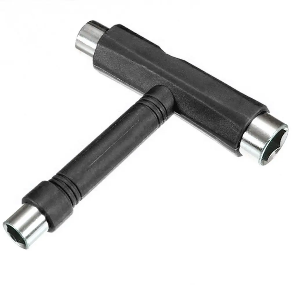 

Skateboard Tool Scooter Longboard T Shape Multifunctional Wrench Nuts Adjusting Tool Skate T-shape Adjustment Equipment 10.3x9cm