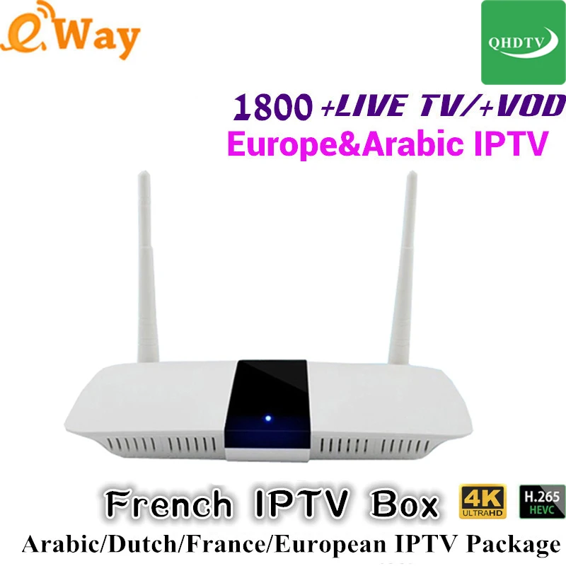 С QHD tv IP tv Box 1 год подписка Q11 Европа французский Italia Android 6,0 ТВ приставка арабский iptv телеприставка ip tv list m3u