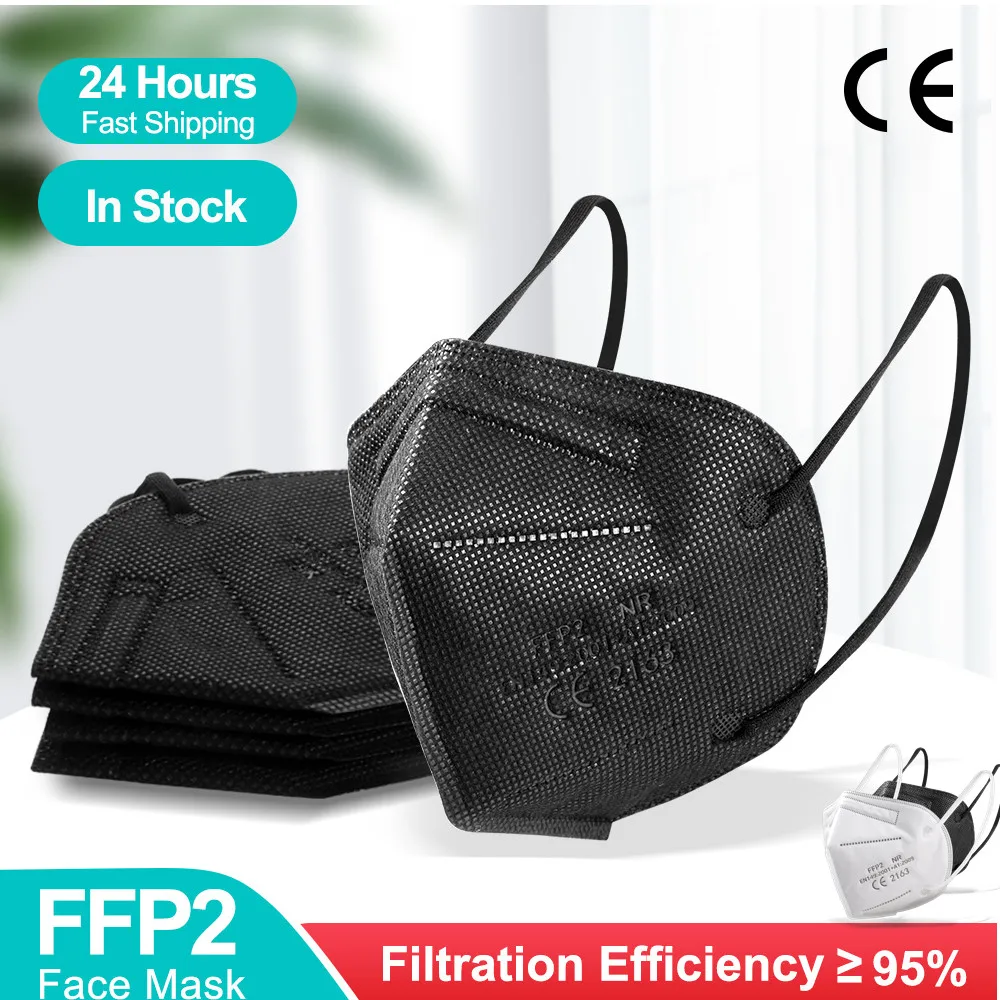 

Респиратор FFP2 5 слоев, 10-100 шт.