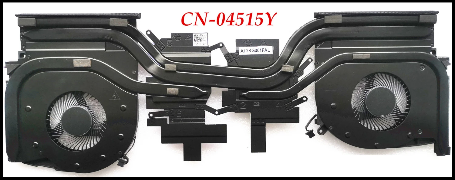 Высокое качество новинка оригинал для Dell Alienware M17X R2 вентилятор процессора N18E