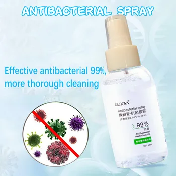 

Alcohol-Free Bacteriostatic Portable Mini All in One Disinfectant Spray 100ML Alcohol-Free Bacteriostatic Portable Mini All