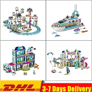 

DHL IN Stock Friend Girls Compatible 01008 01039 01044 01068 41130 41318 41015 41347 Blocks Building Toys for Gift